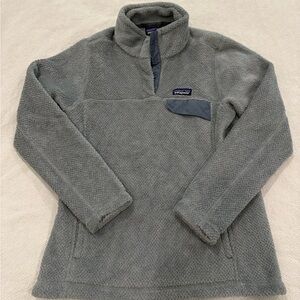 Patagonia Women's Cowl Neck Sweater in Gray